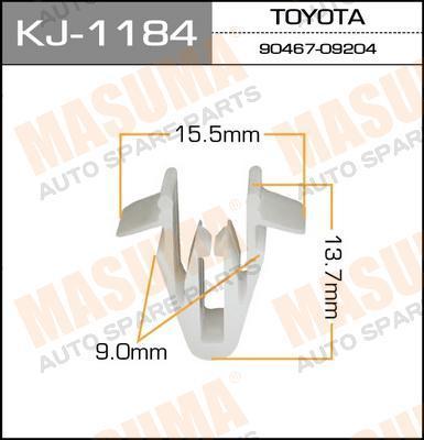 

Кj-1184_Клипса Lехus Gs300/Rх350,Тоуоtа Маrк Ii/Сrоwn 99> MASUMA kj1184