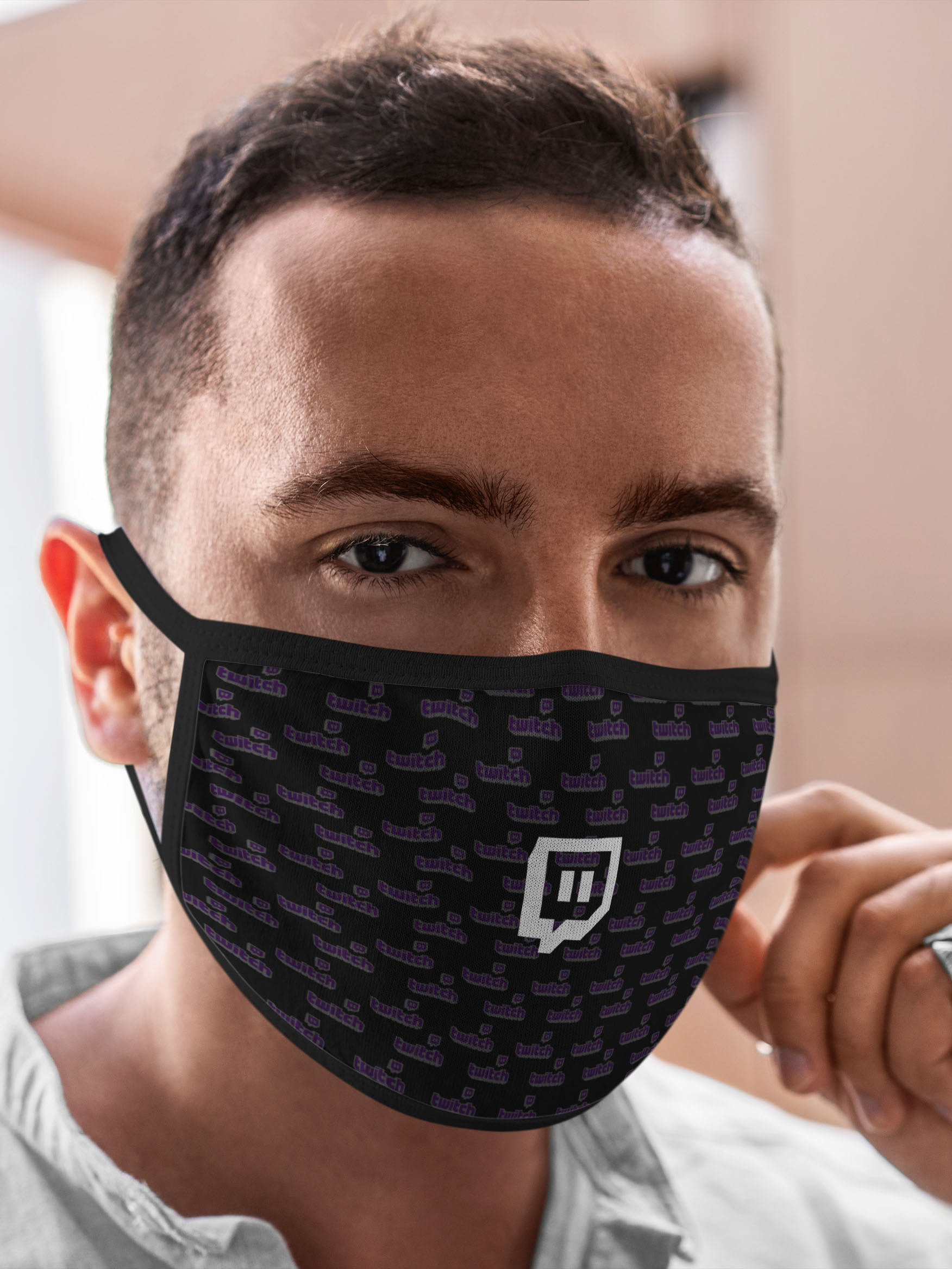 

Многоразовая маска унисекс Burnettie Модные Twitch, Разноцветный, Модные Twitch