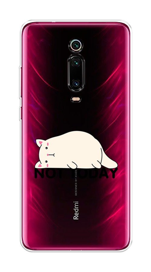 

Чехол на Xiaomi Redmi K20/K20 Pro/Xiaomi Mi 9T/9T Pro "Cat not today", Белый;розовый;черный, 35550-1