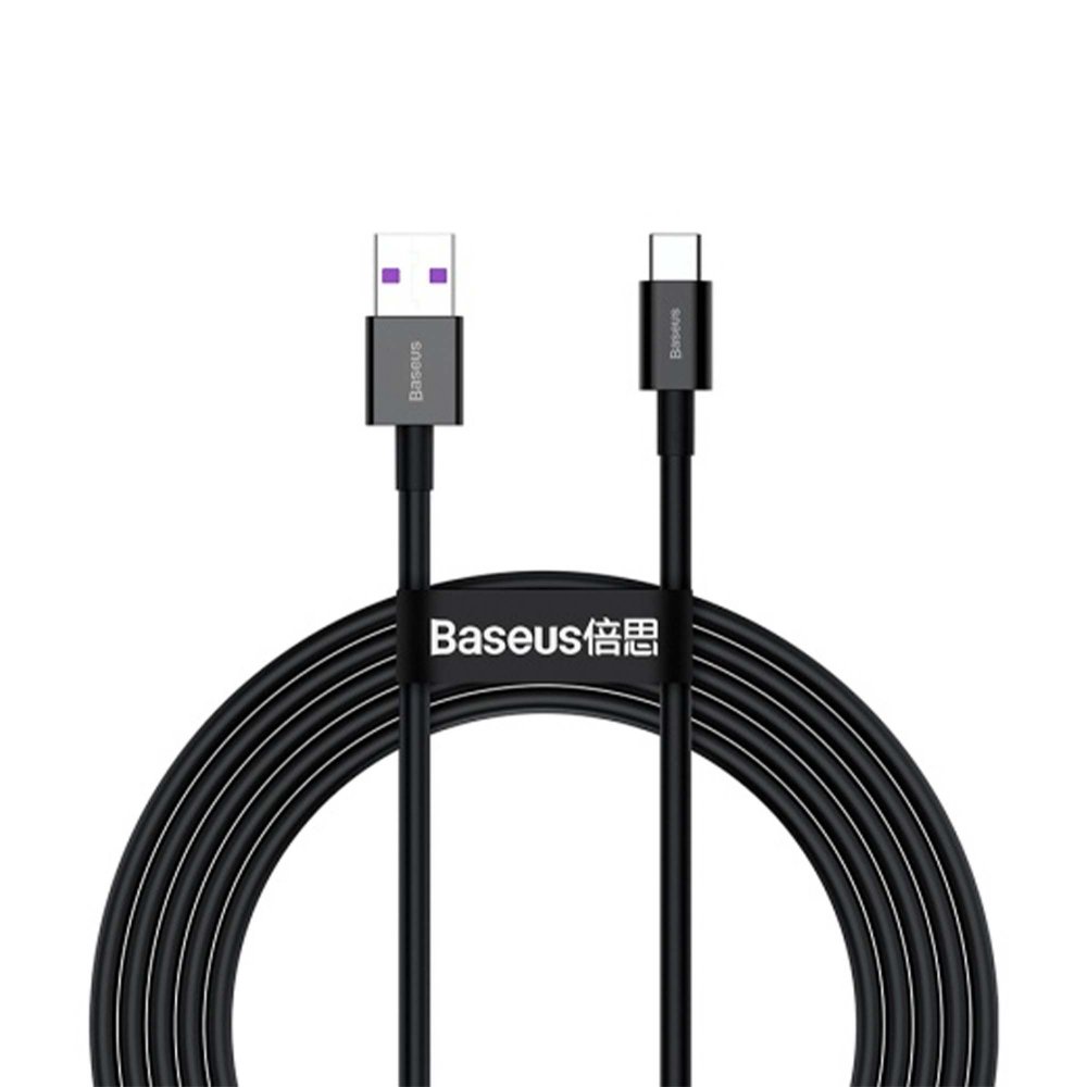 Кабель USB на Type-C 66Вт 2м Baseus Superior, черный