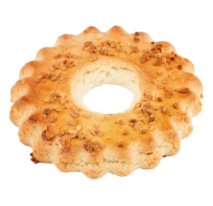 

Кольцо песочное с орехами 80 г
