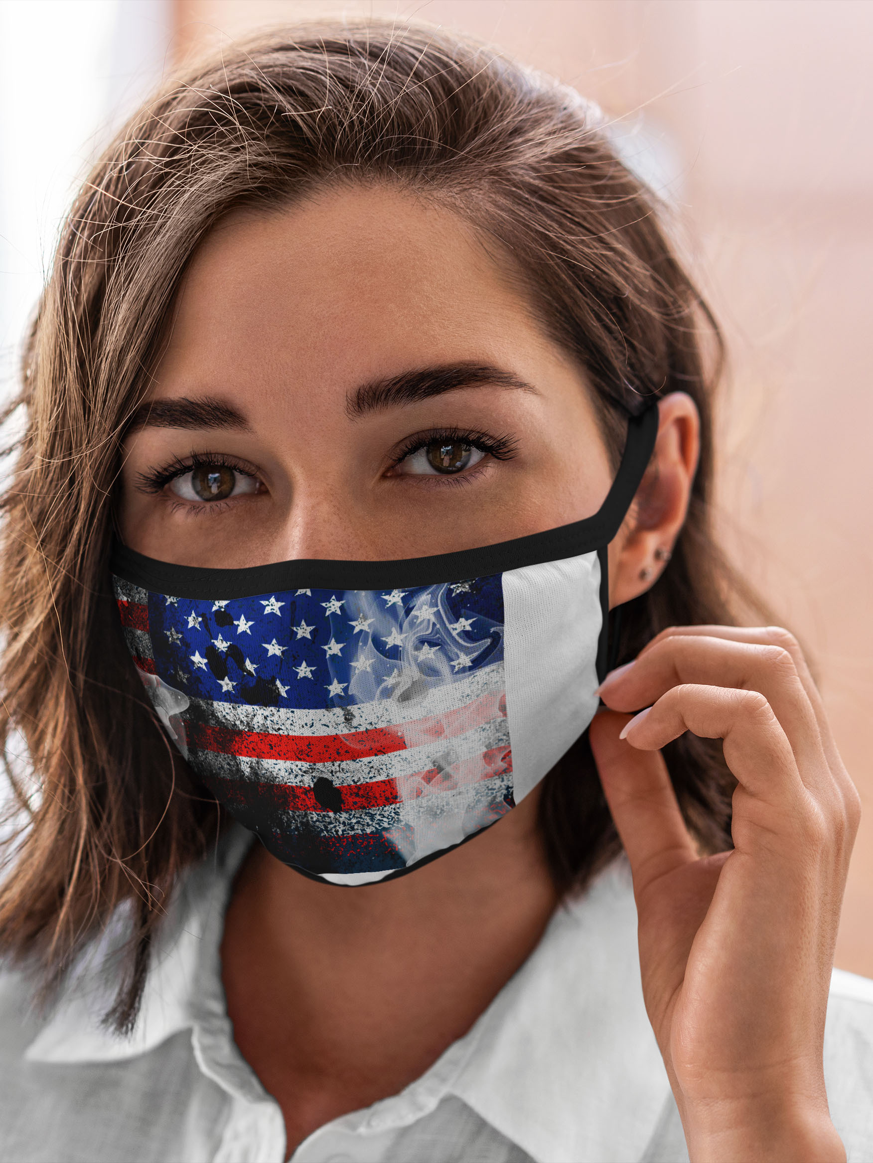 

Многоразовая маска унисекс Burnettie Сша, Разноцветный, Сша