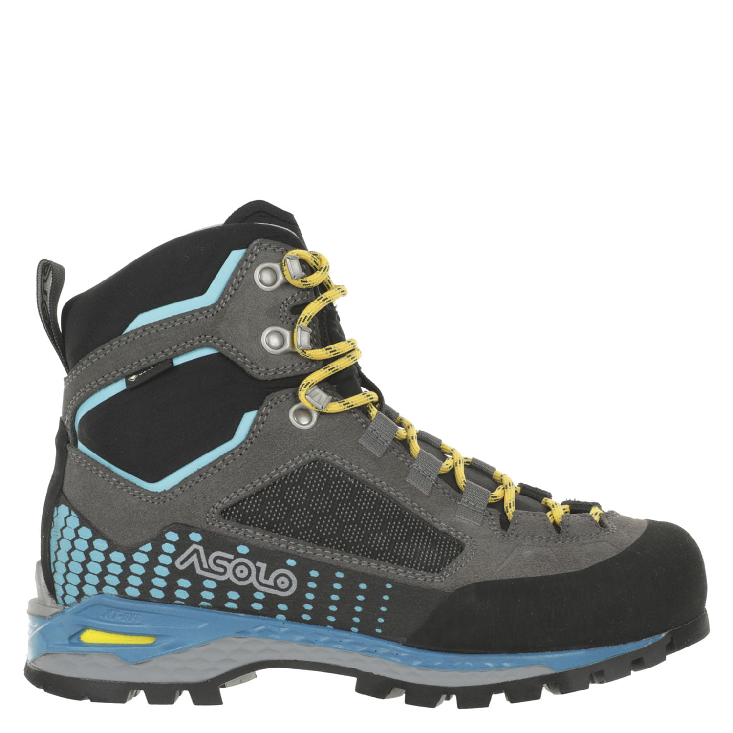

Ботинки Asolo Freney Evo Gv Ml Graphite/Sea Blue (Uk:7,5) 2024-25, Серый, Freney Evo Gv Ml