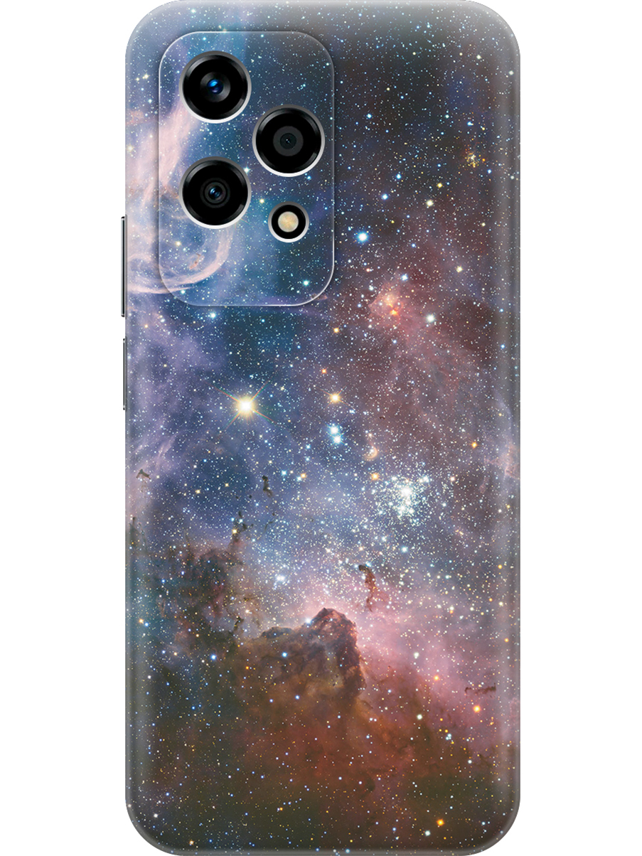 

Силиконовый чехол на Honor 200 lite с принтом "Космос", Прозрачный;бордовый;синий;черный, 783979041