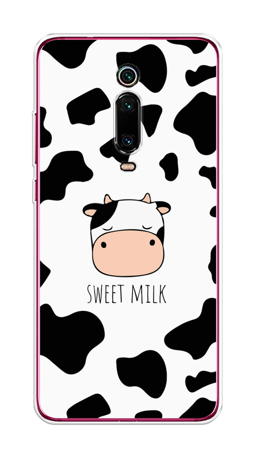 

Чехол на Xiaomi Mi 9T"Sweet milk", Розовый;белый;черный, 35750-1