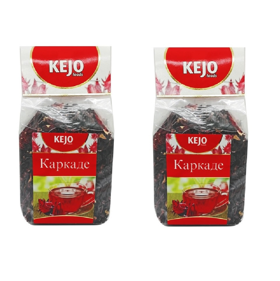 Чай травяной KEJOfoods Каркадэ 1000 г, 2 шт