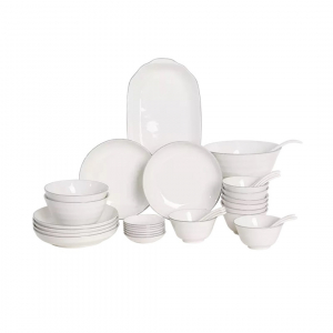 

Набор керамической посуды Xiaomi YanSe Set of Ceramic Dishes White 33 прибора, Белый