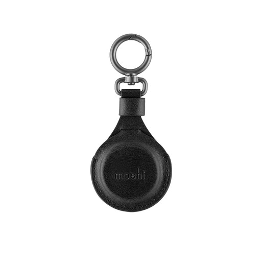 фото Чехол для брелока moshi airtag key ring. цвет: черный