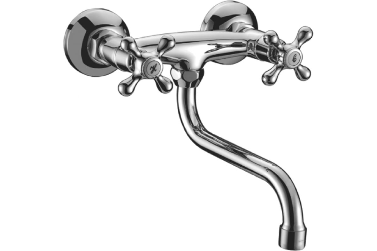 фото Смеситель для кухни lemark standard lm2111c настенный