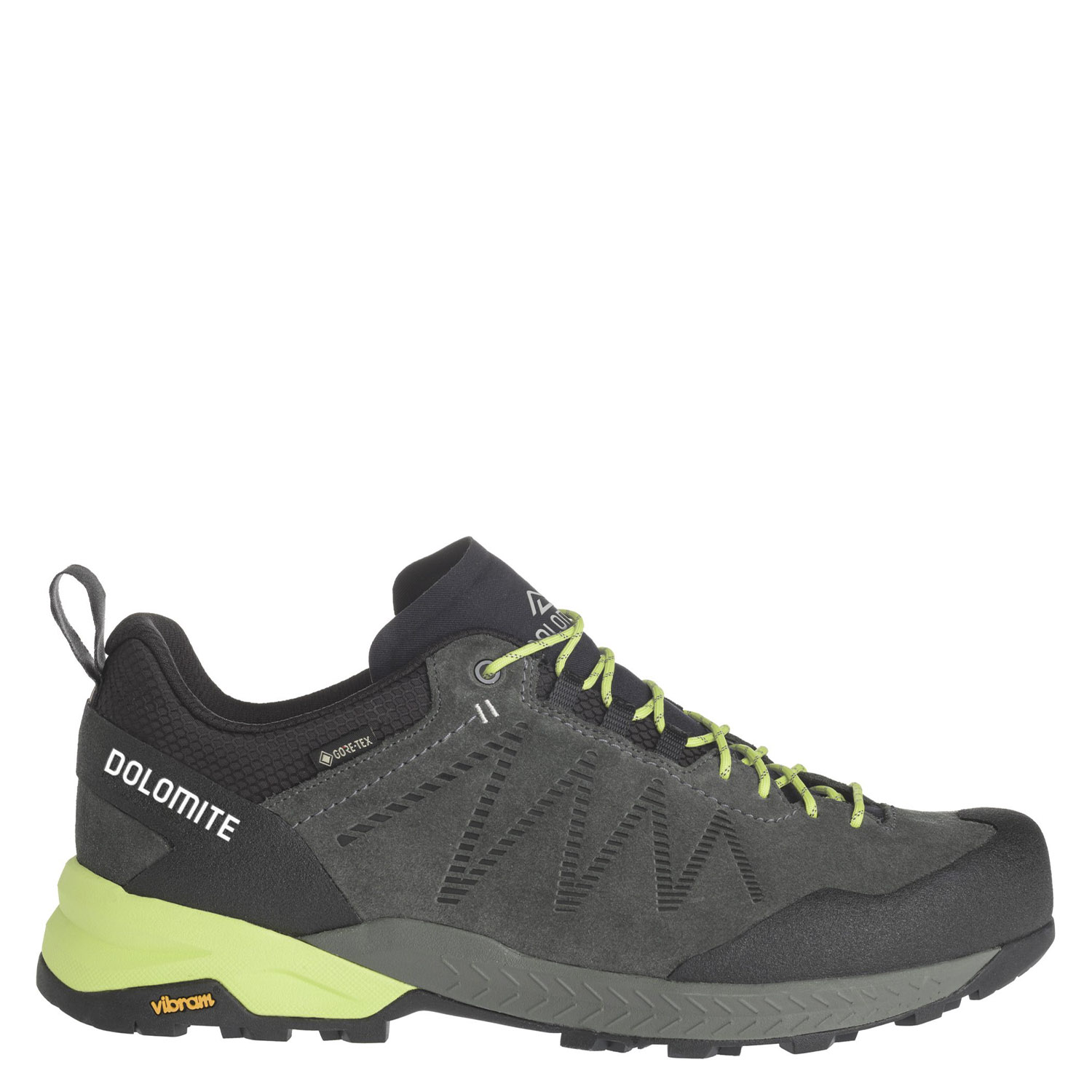 

Ботинки Dolomite M's Crodarossa Leather Gtx Silver Green/Lime Green (Uk:10) 2024-25, Зеленый, M's Crodarossa Leather Gtx