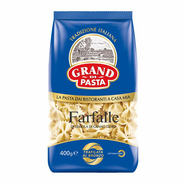 

Макаронные изделия Grand di Pasta Бантики 400 г