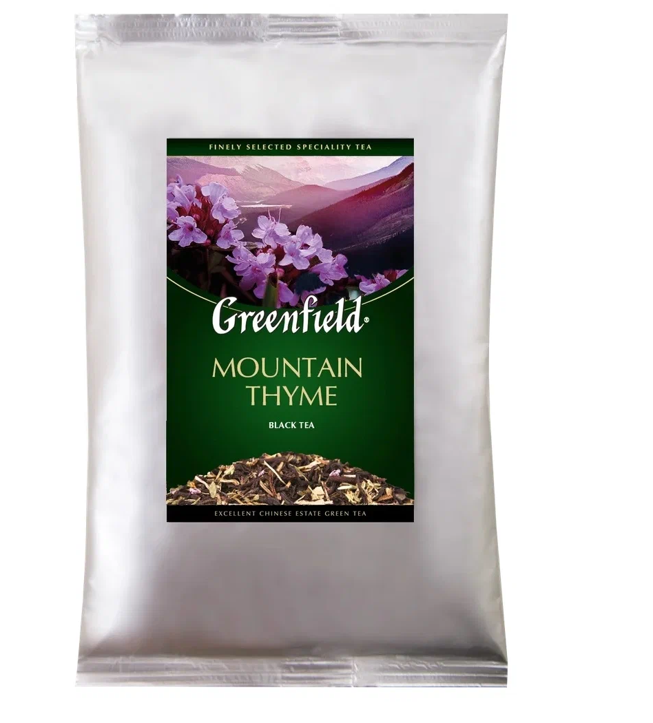 

Чай черный Greenfield Face to Face Mountain Thyme листовой, 250 г