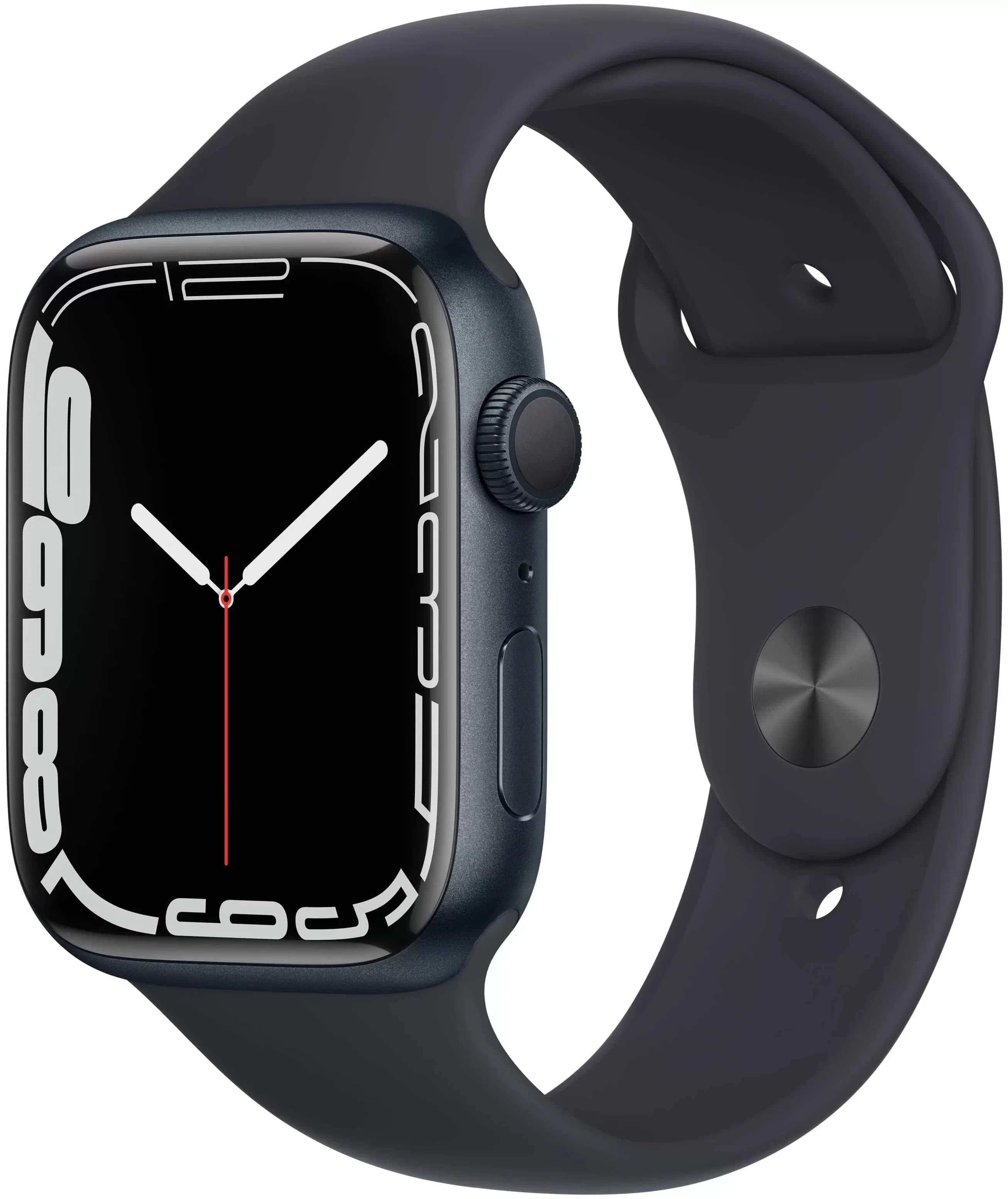 

Смарт-часы Apple Watch Series 7 45mm (3J561RU/A), Watch Series 7 45mm Midnight Aluminium Case (Demo)