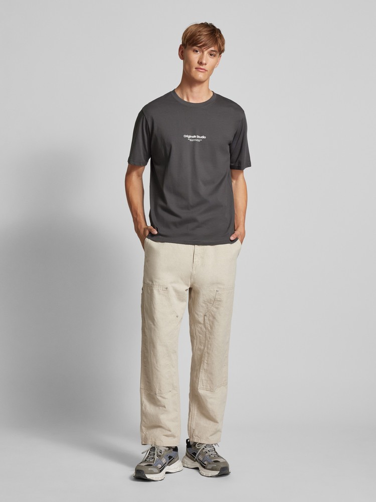 

Футболка мужская Jack & Jones 12240121 серая S, Серый, 12240121