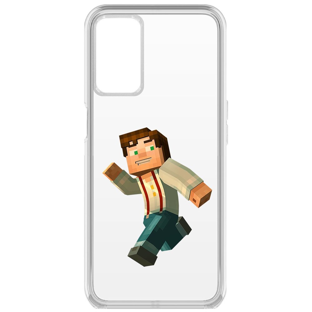 Чехол-накладка Minecraft-Джесси для Oppo A16