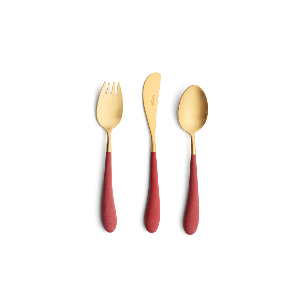 

Детский набор ALICE RED GOLD 3 пр, Красный, ALI.3.RGB