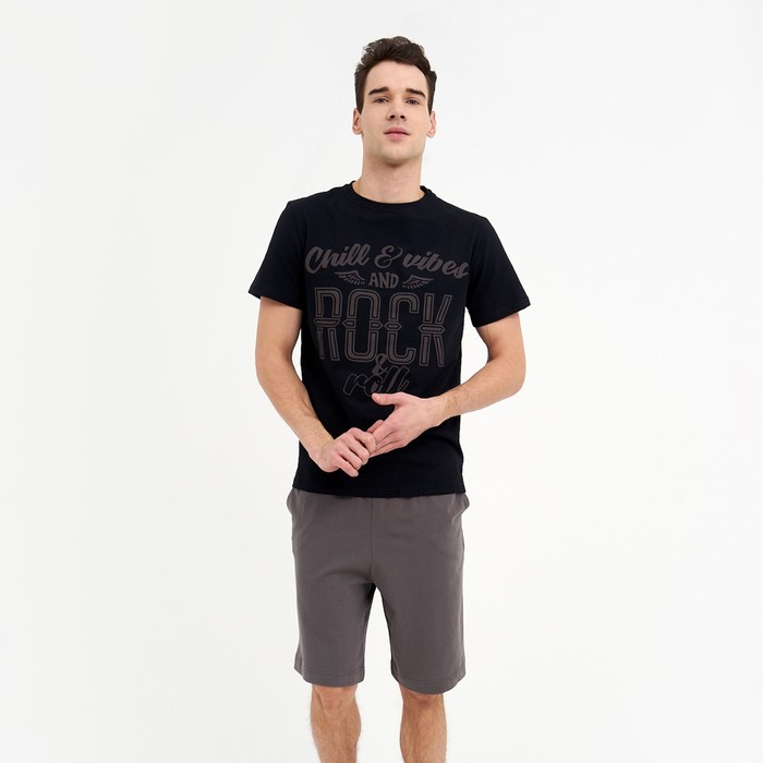 

Комплект домашний мужской KAFTAN черный 56