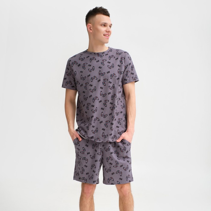 

Комплект домашний мужской KAFTAN серый 54