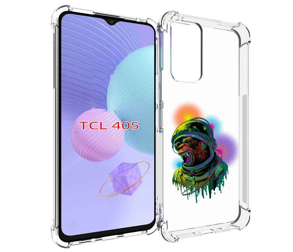 

Чехол MyPads медведь космонавт для TCL 405, Tocco