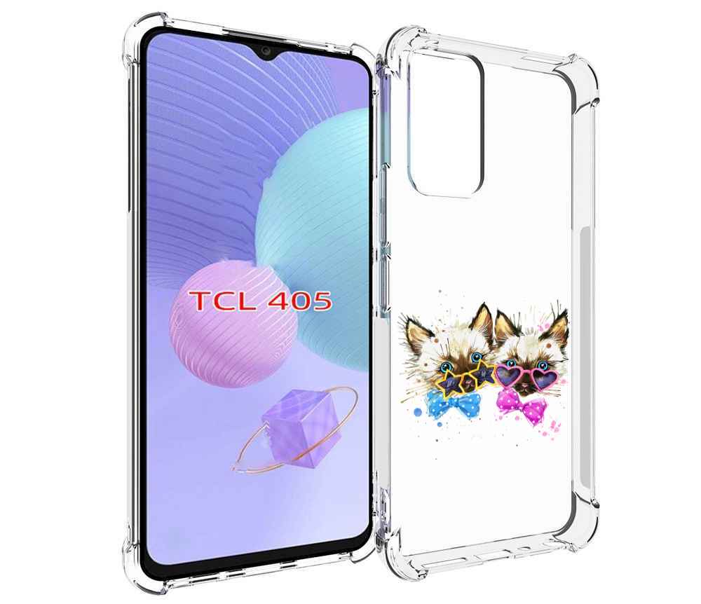 

Чехол MyPads милые котята для TCL 405, Tocco