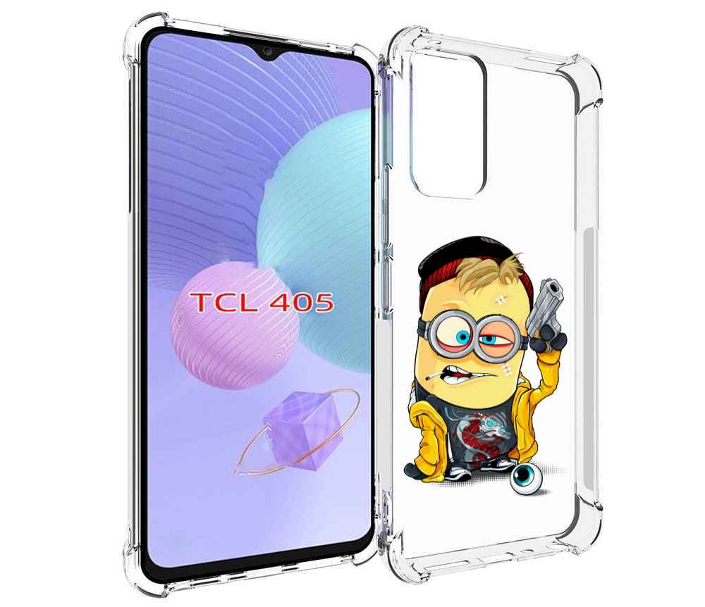 

Чехол MyPads миньон бандит для TCL 405, Tocco