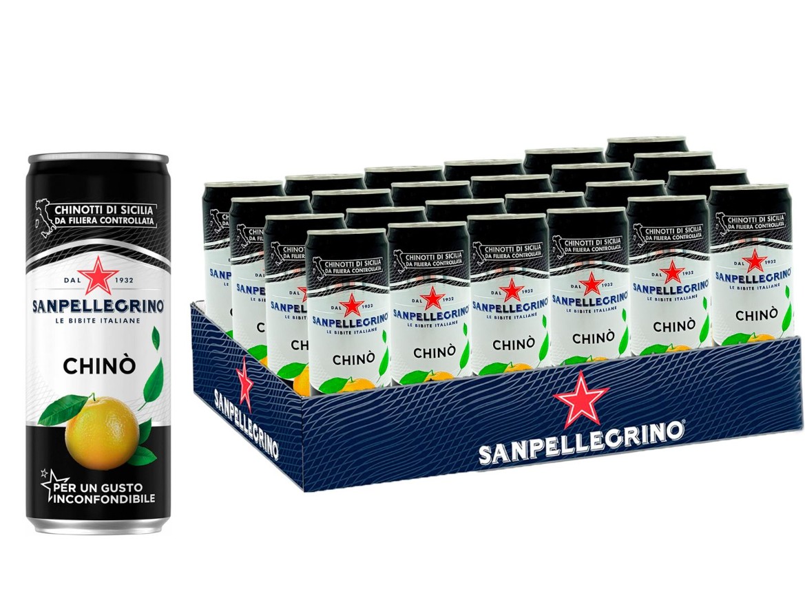 Напиток газированный San Pellegrino Chino Zero 033 л х 24 шт 5927₽