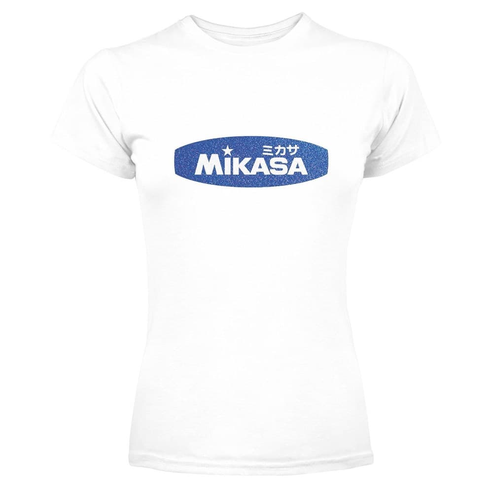 

Mikasa MANICA CORTA Футболка Белый/Синий L, Manica Corta