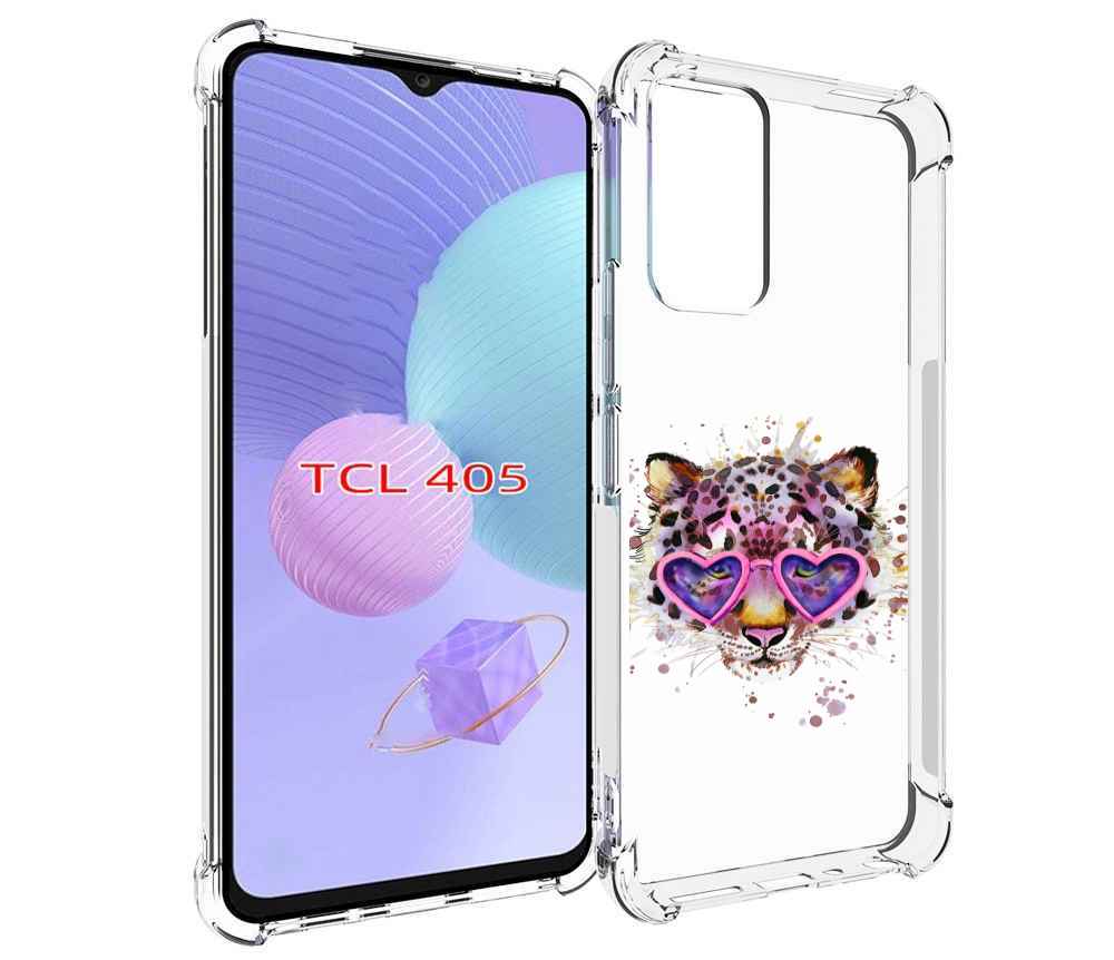 

Чехол MyPads модный леопард для TCL 405, Tocco