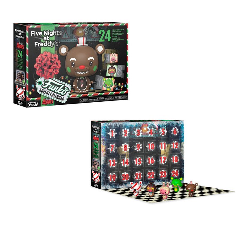 фото Фигурка funko advent calendar: fnaf blacklight (psh)