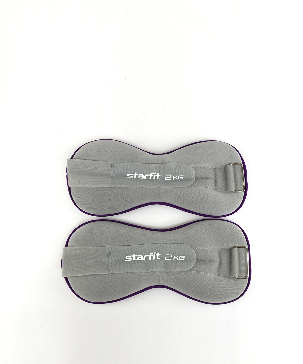 Утяжелитель StarFit WT-501 2x2 кг, серый/фиолетовый