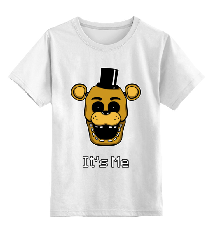 

Футболка детская Printio Freddy (пять ночей у фредди) цв. белый р. 164, Freddy (пять ночей у фредди)
