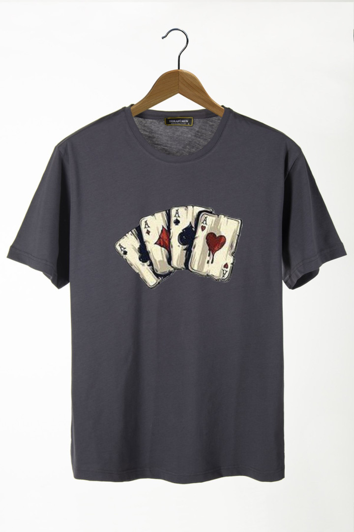 

Футболка мужская Terapi Men 26083 серая 2XL (доставка из-за рубежа), 26083
