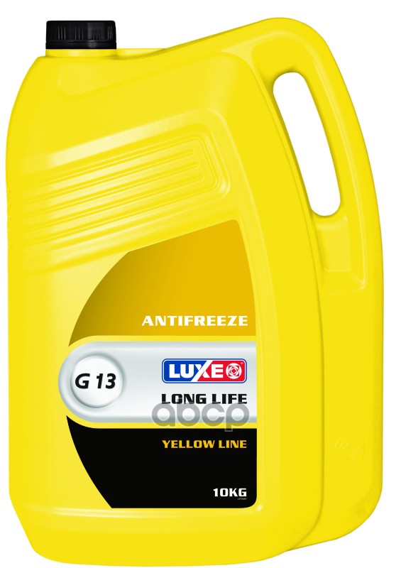 фото Антифриз luxe yellow line g13 готовый -40c желтый 10 кг 700 luxe арт. 700