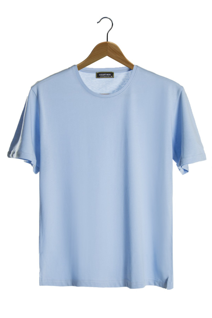 

Футболка мужская Terapi Men 26313 голубая 2XL (доставка из-за рубежа), 26313