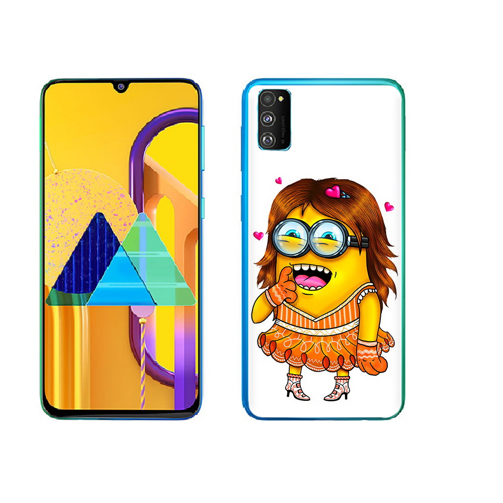 

Чехол MyPads Tocco для Samsung Galaxy M23 Миньон девочка (PT227329.604.116), Прозрачный, Tocco