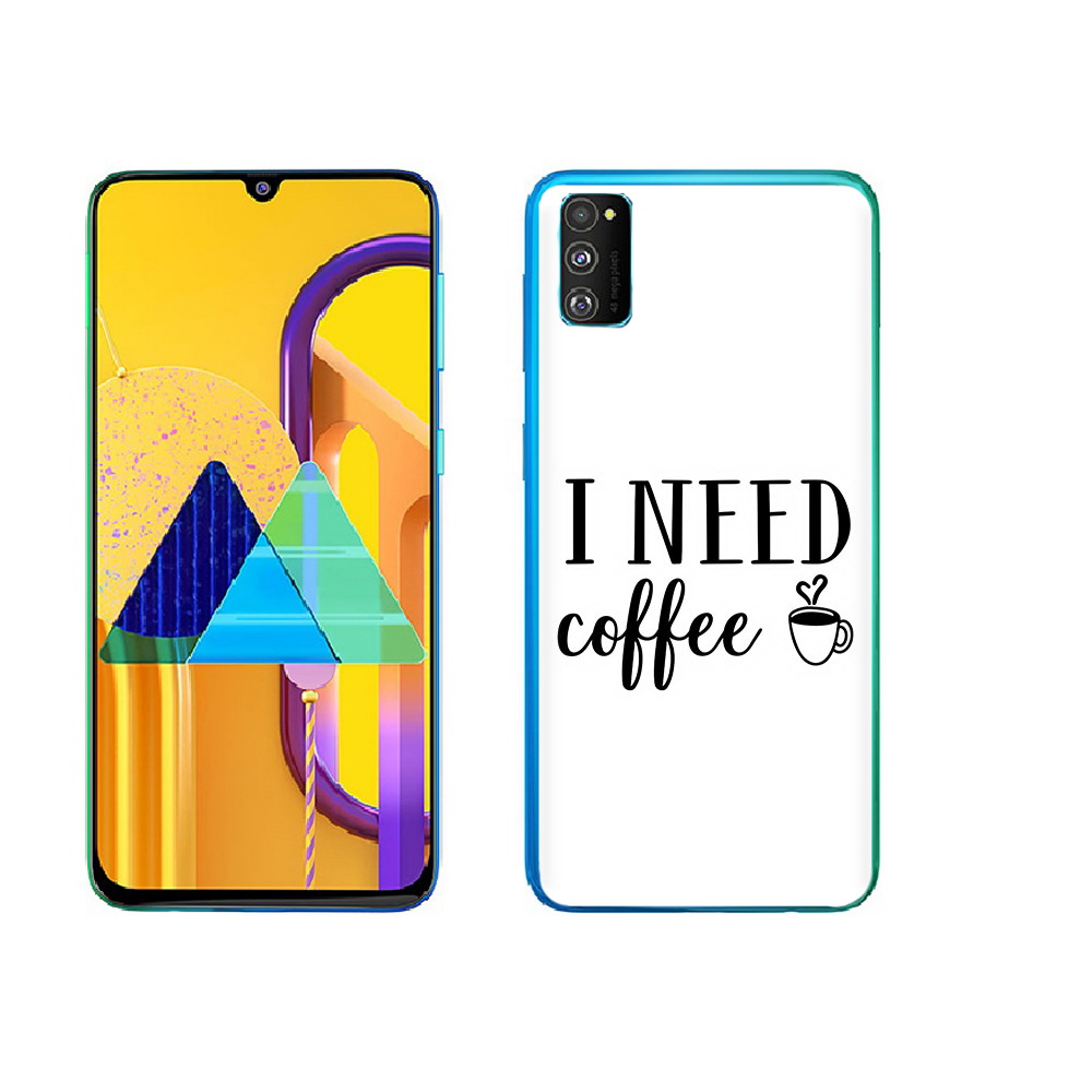 

Чехол MyPads Tocco для Samsung Galaxy M23 Мне нужен кофе (PT227329.604.121), Прозрачный, Tocco