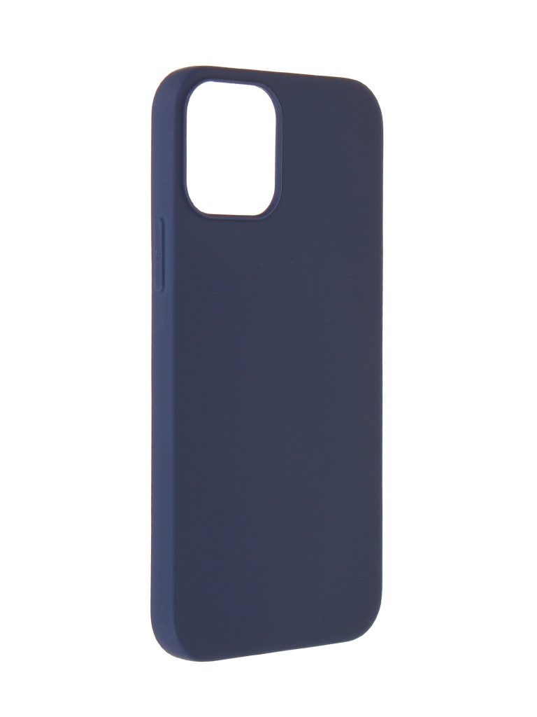 фото Чехол alwio для apple iphone 12/12 pro soft touch dark blue asti12bl