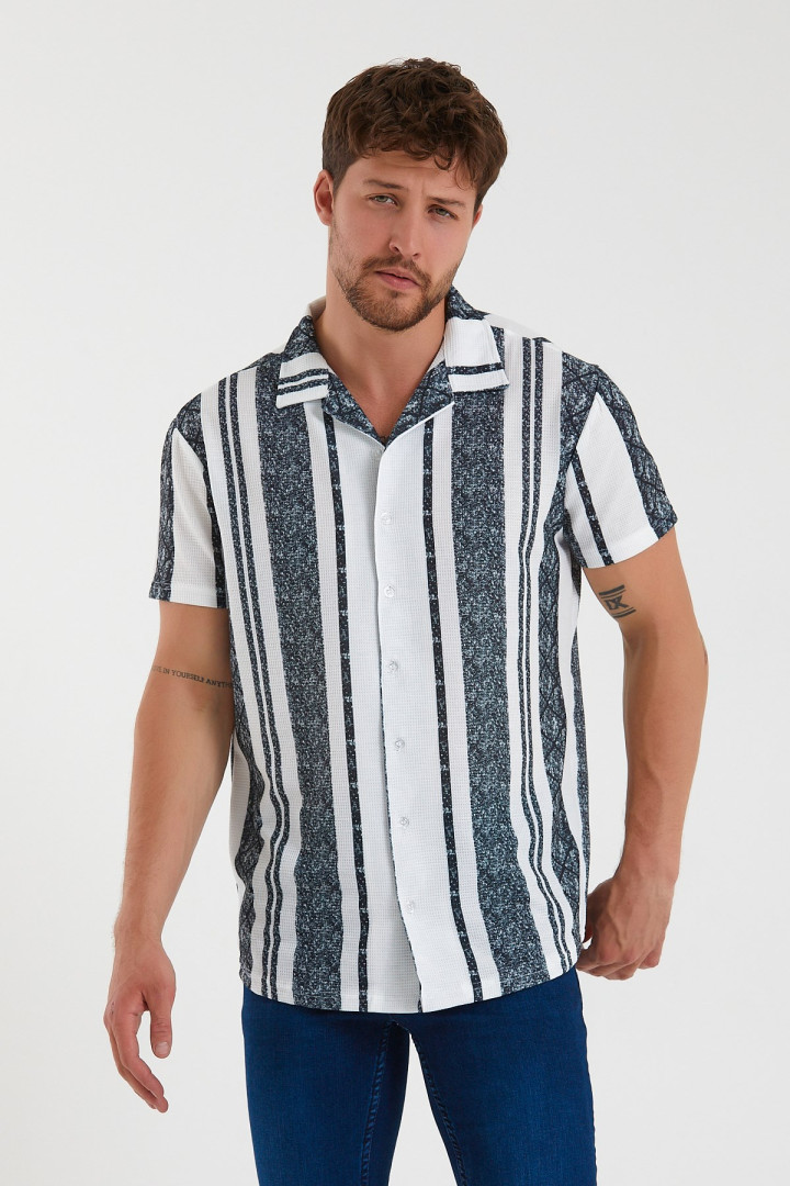 

Рубашка мужская Terapi Men 26298 зеленая 2XL (доставка из-за рубежа), Зеленый, 26298