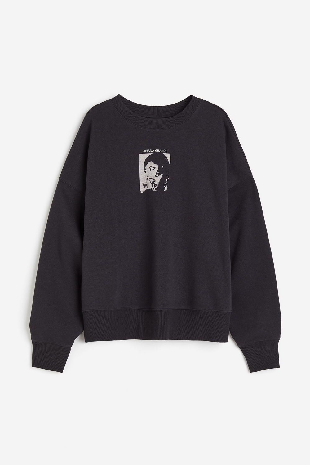

Свитшот женский H&M 1210469 черный M, 1210469