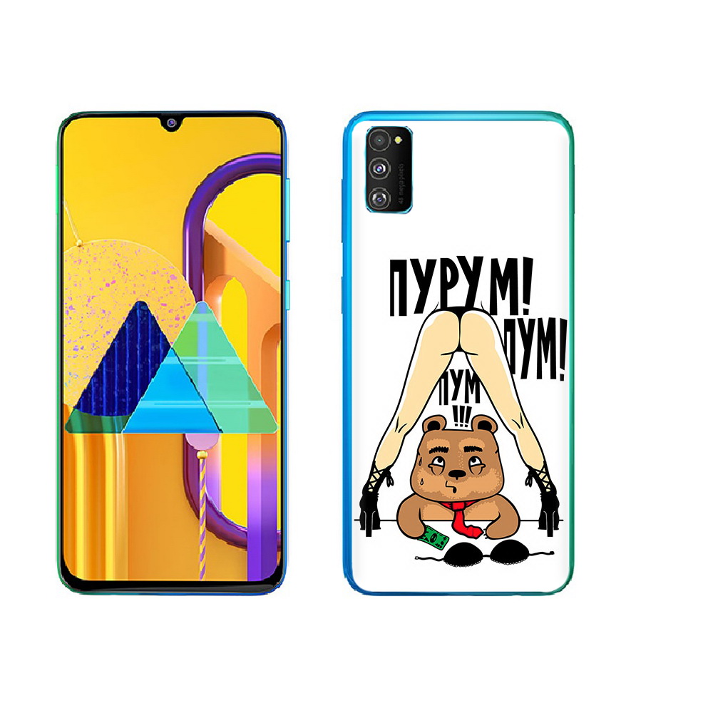 

Чехол MyPads Tocco для Samsung Galaxy M23 Пурум пум пум (PT227329.604.140), Прозрачный, Tocco