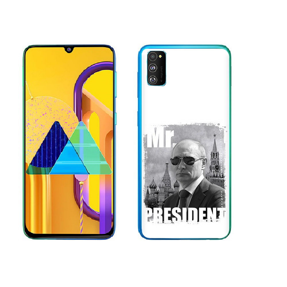 

Чехол MyPads Tocco для Samsung Galaxy M23 Путин (PT227329.604.141), Прозрачный, Tocco