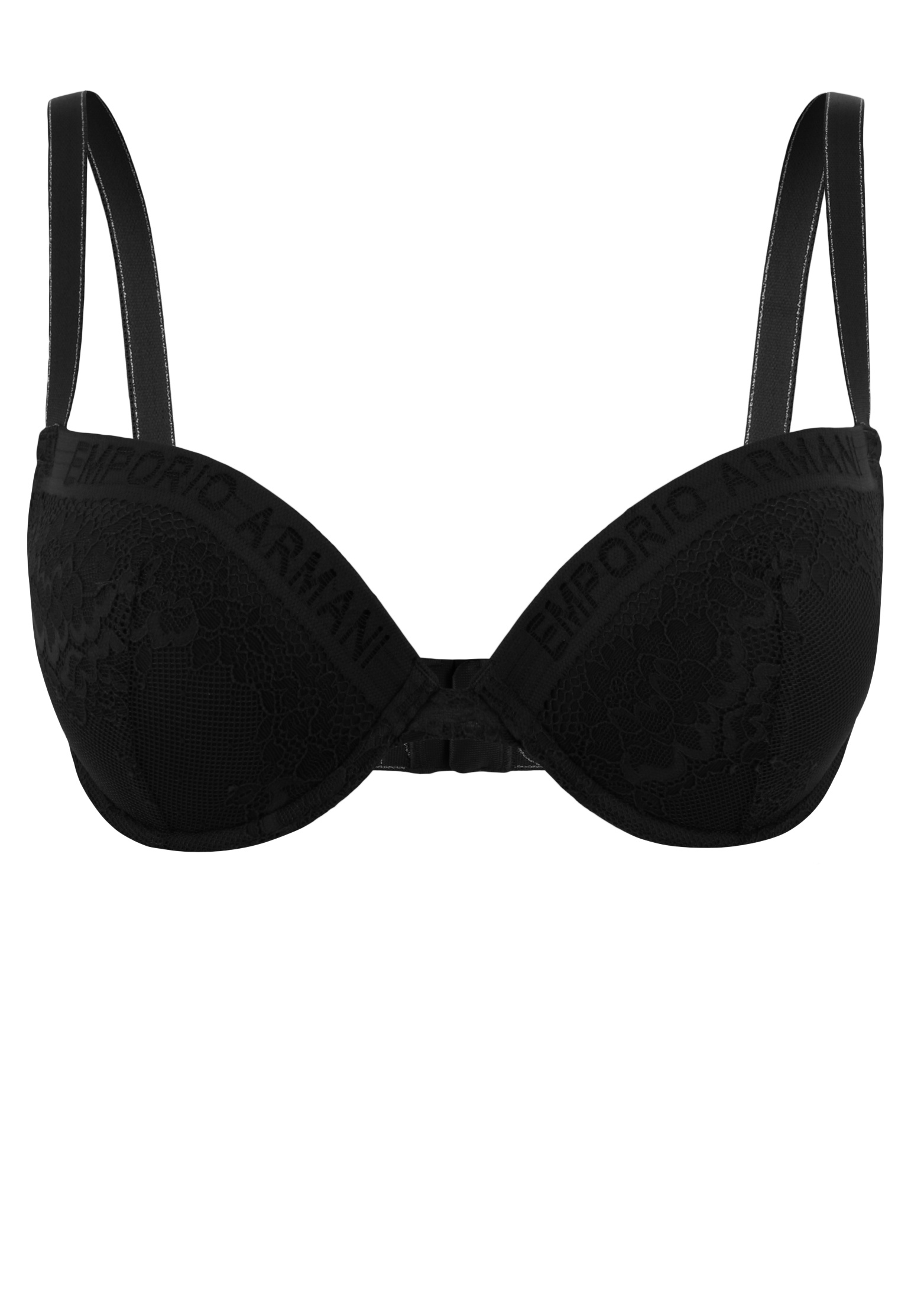 Бюстгальтер женский Emporio Armani 134608 черный 34B