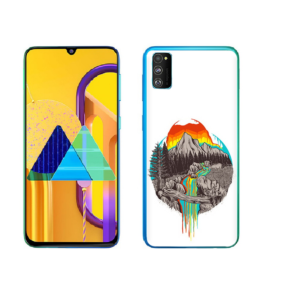 

Чехол MyPads Tocco для Samsung Galaxy M23 Радужный водопад (PT227329.604.144), Прозрачный, Tocco