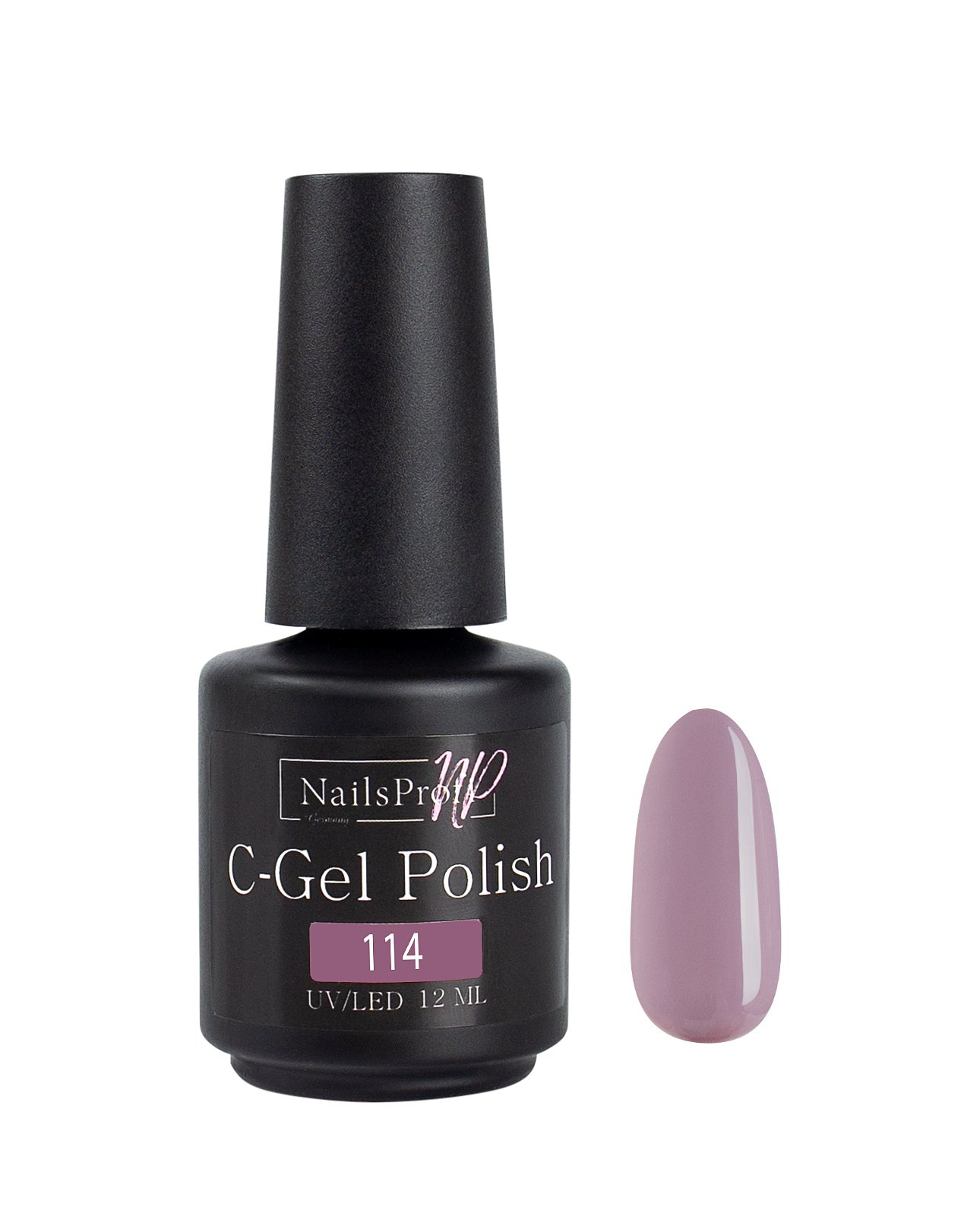 фото Гель лак для ногтей маникюра педикюра nailsprofi c-gel polish 114 12 мл