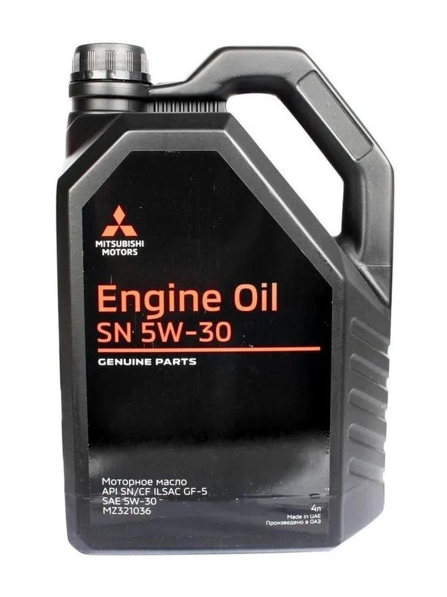 Моторное масло Mitsubishi Oil SN 5W30 4л