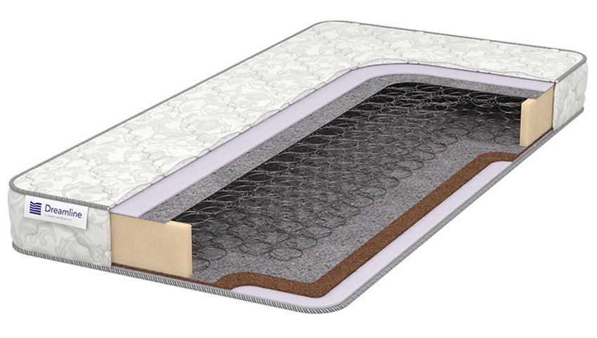 

Матрас Dreamline Easy Smart Bonnel BS 120x195, Белый, Easy Smart Bonnel BS