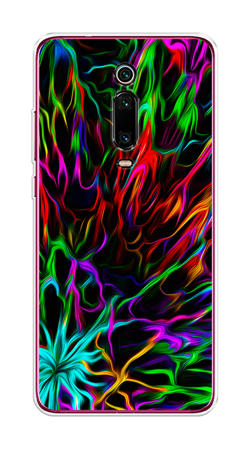 

Чехол на Xiaomi Mi 9T"Разноцветные разводы", Голубой;зеленый;оранжевый, 35750-3