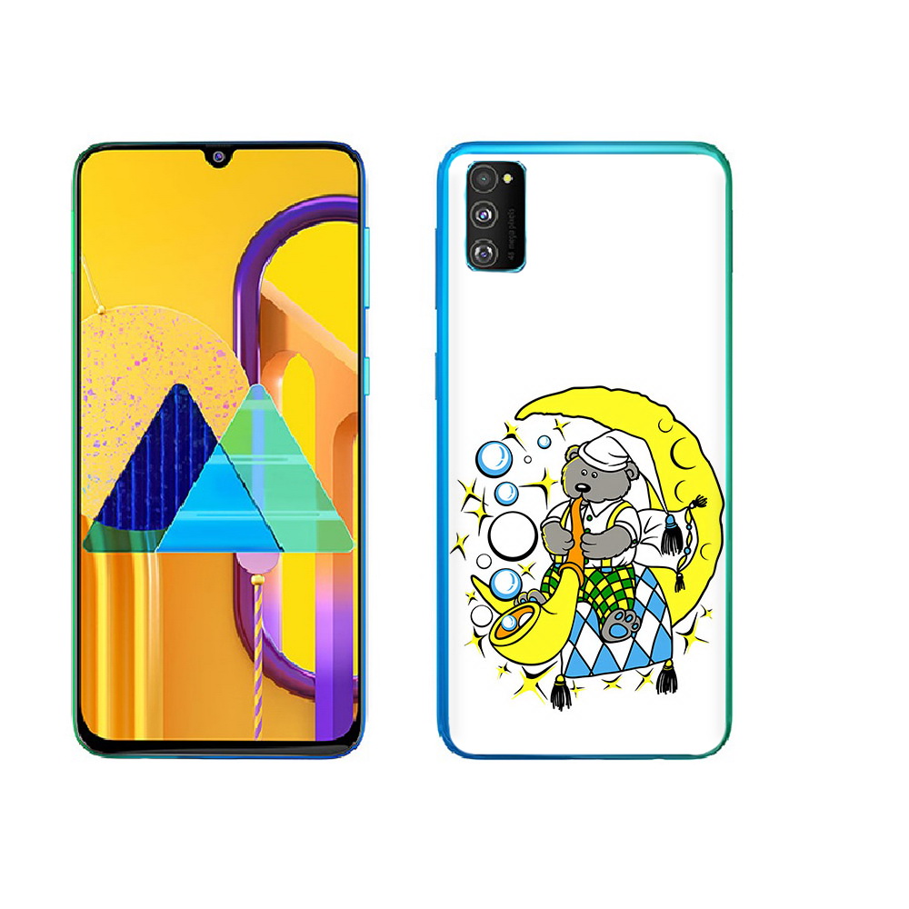 Чехол MyPads Tocco для Samsung Galaxy M23 Сырная луна (PT227329.604.167)