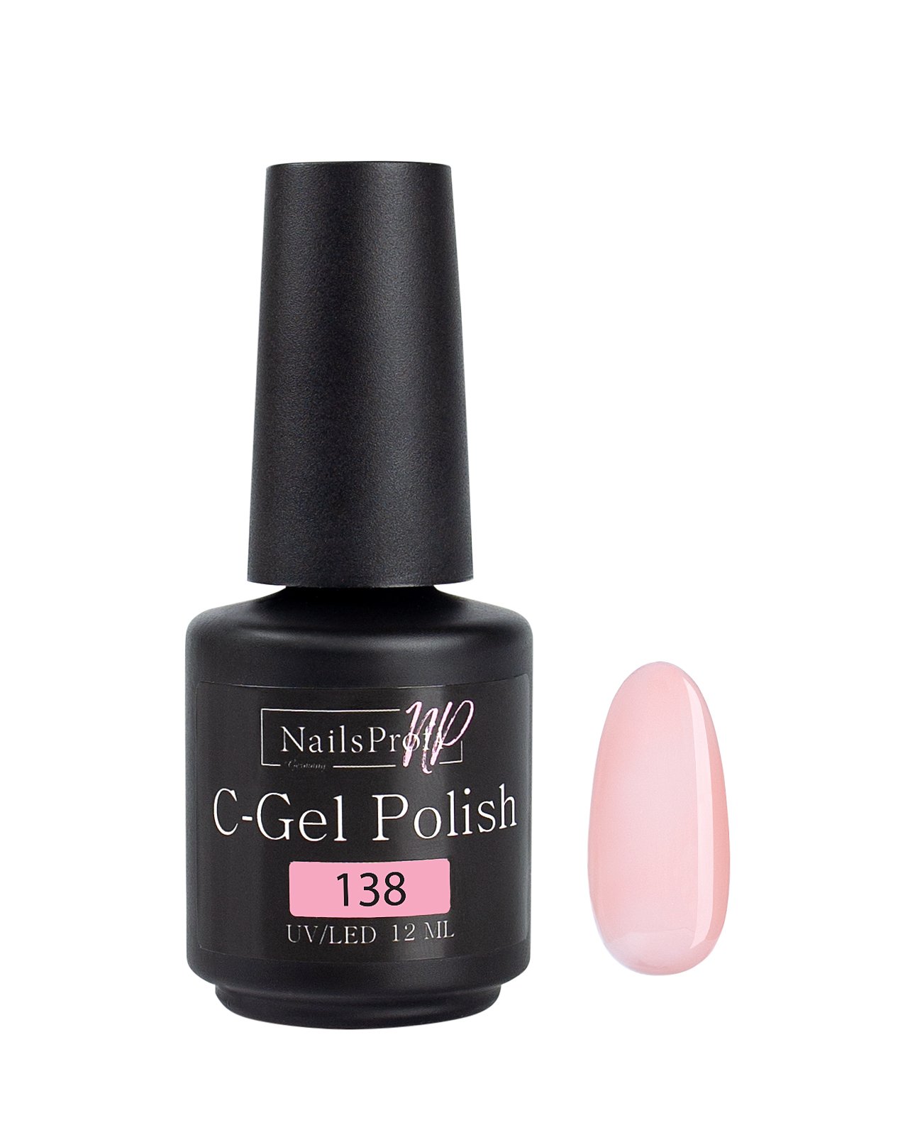 фото Гель лак для ногтей маникюра педикюра nailsprofi c-gel polish 138 12 мл