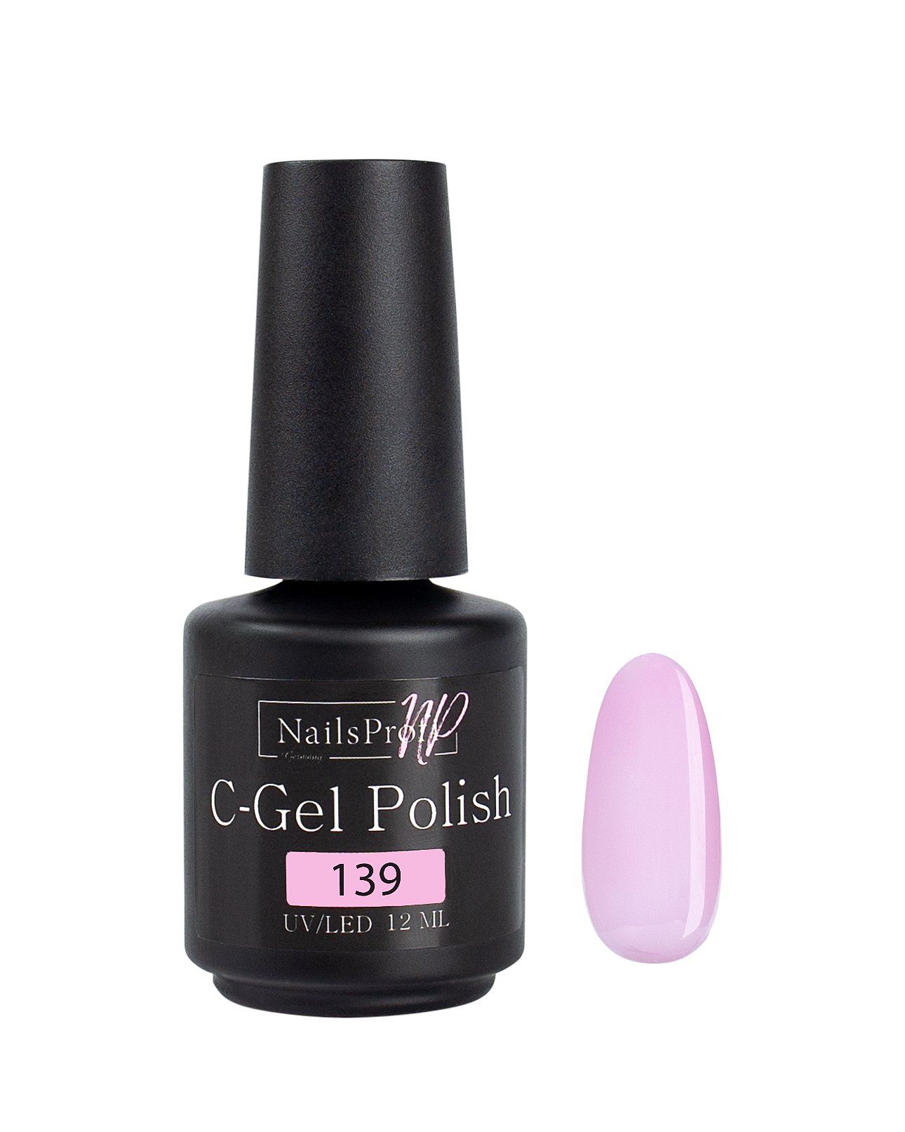 

Гель лак NailsProfi для ногтей, маникюра, педикюра / C-Gel Polish 139 - 12 мл, C-Gel Polish 139